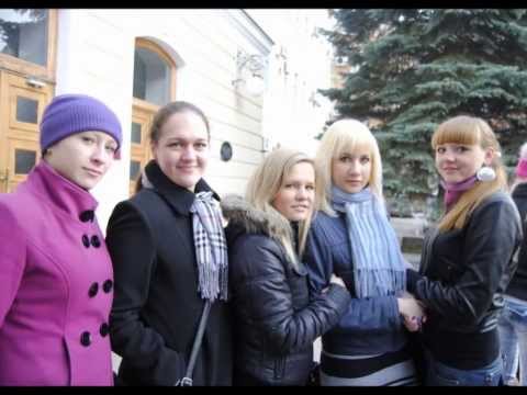  . Students of Bryansk. Girls.